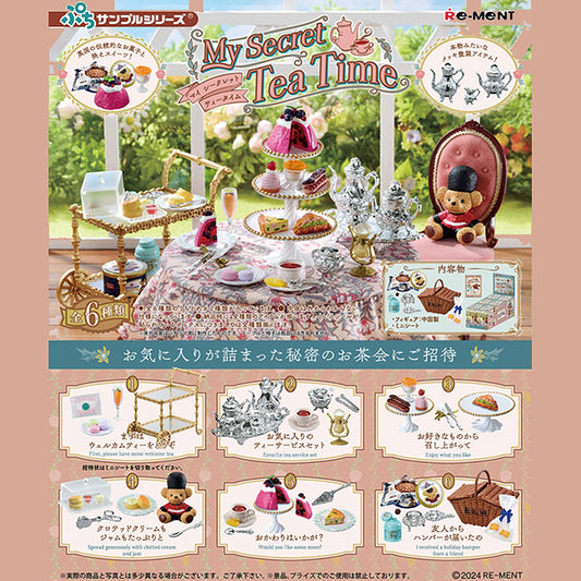 My Secret Tea Time Petit Sample Series Blind Box by Re-Ment