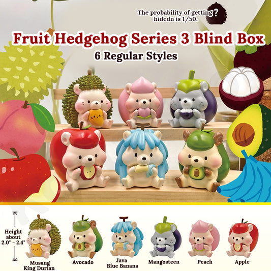 Fruit Hedgehog Series 3 Blind Box by Jinart
