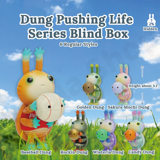 Dung Pushing Life Series Blind Box by Jinart