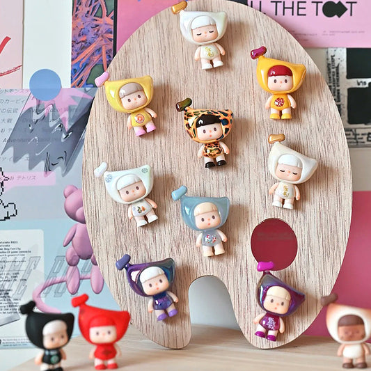 Genuine Buer Take Easy So Many Bananas Mini Beans Series Blind Bag by Melete Works