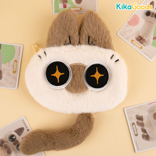 Nebeko Azukisan Replaceable Expression Plush Coin Purse