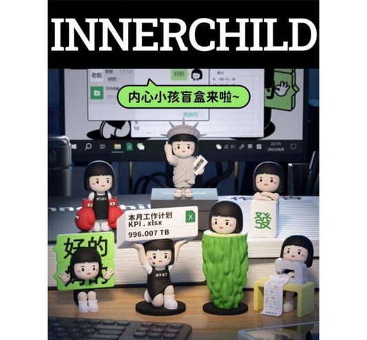 Inner Child Workplace Status Series 1 Blind Box by Plzdot