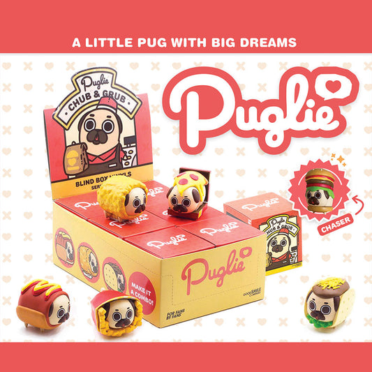 Puglie Chub & Grub Vinyls Blind Box Series by PugliePug - 1