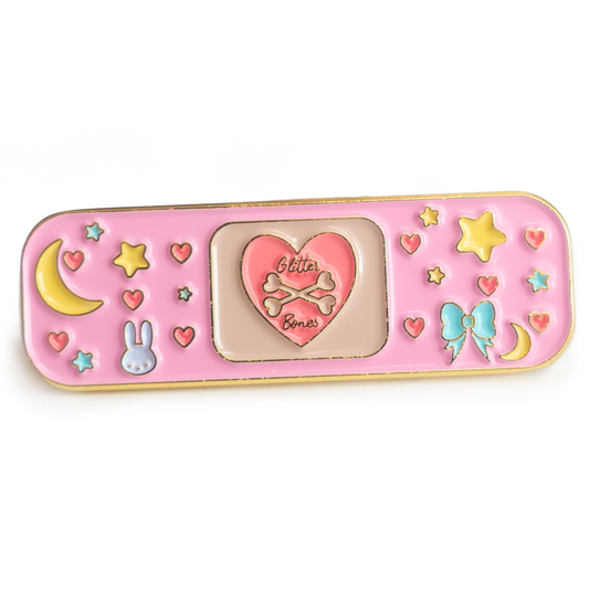 Decora Kawaii Bandage Enamel Pin