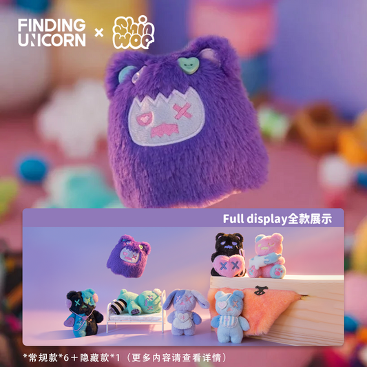ShinWoo Ragbear Clinic Series Plush Keychain Blind Box by Finding Unicorn x Shinwoo