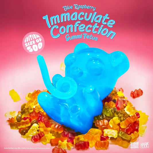 Immaculate Confection: Gummi Fetus (Blue Raspberry Edition) by Jason Freeny x Mighty Jaxx