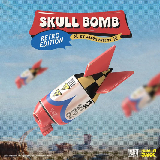 Skull Bomb (Retro Edition) by Jason Freeny x Mighty Jaxx