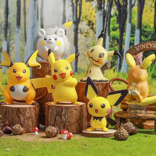 Pokemon Lovely Action Series Figures