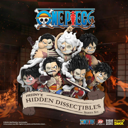 Freeny's Hidden Dissectibles: One Piece (Luffy's Gears Edition) Blind Box by Mighty Jaxx