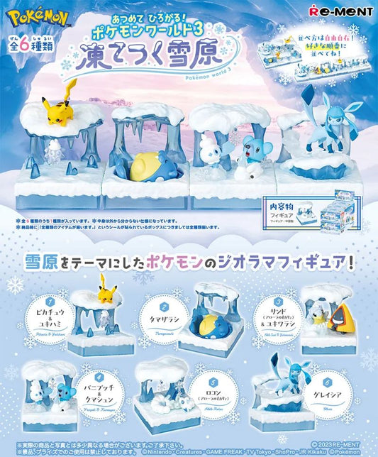 Re-Ment Pokemon World 3 - The Frozen Snow Fields Blind Box