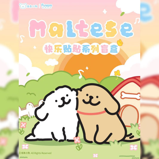 Maltese Happy Snuggling Series Blind Box by Funism