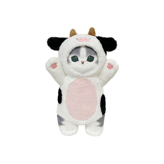 Mofusand Cat Dress Up - Cow 30cm Plush by Mofusand