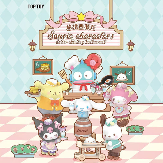 Sanrio Characters Roller Skating Restaurant Series Blind Box by TOP TOY
