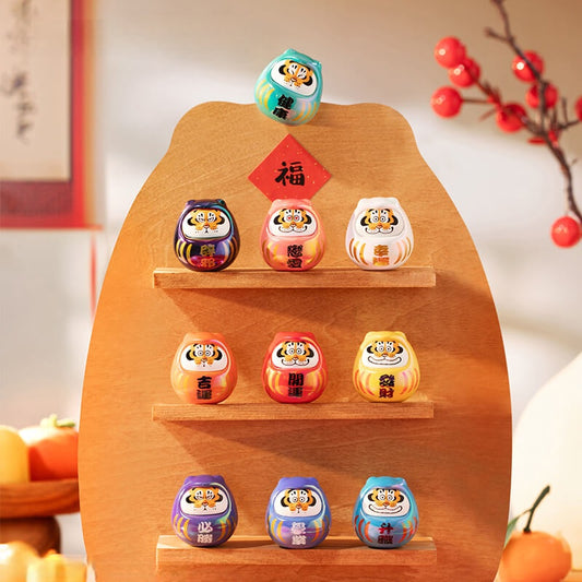 Alexander The Fat Tiger Pray Dharma Mini Bean Series Blind Box by Funism