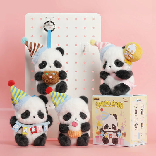 Panda Roll Party Series Plush Blind Box by 52TOYS