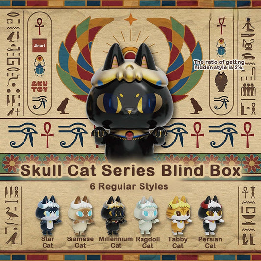 Skull Cat Series Blind Box by Jinart