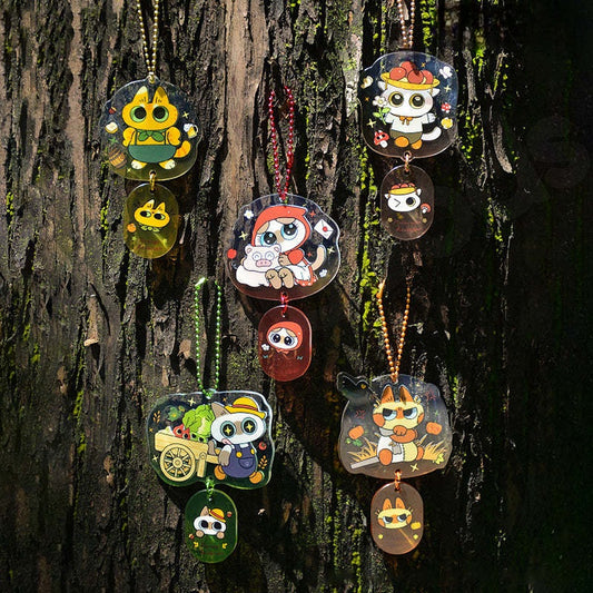 Nobeko Azukisan's Valley Series Following Eyes Acrylic Pendant by Tianwen Kadokawa